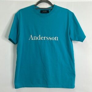 Andersson Bell signature embroidered short sleeve tee shirt